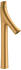 Axor Starck Organic 240 für Aufsatzwaschtische brushed gold optic (12013250)