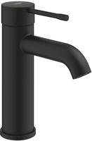 Essence 1-loch-einhand-waschtischbatterie S-size, Phantom Black, Glatter K&ouml;rper,