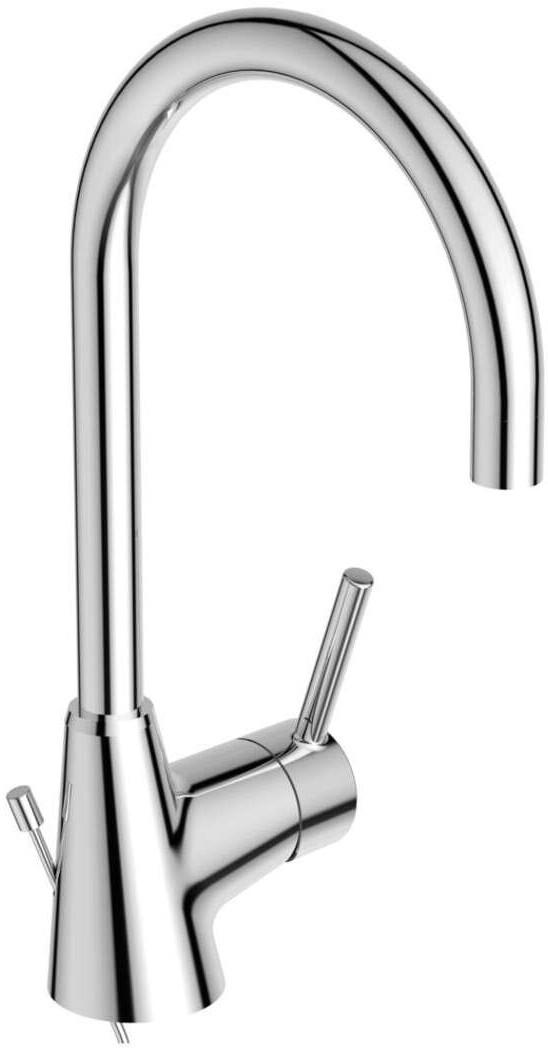 EISL Waschtischarmatur DIZIANI, Wasserhahn Bad In Weiß/Chrom