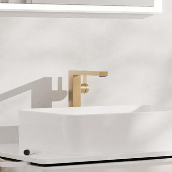 Hansgrohe Tecturis E 240 Fine CoolStart EcoSmart+ brushed bronze (73072140) – Kaltwasser ohne Energieverschwendung dank Mittelstellung