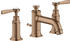 Axor Montreux 30 3-Loch Waschtischarmatur brushed red (16535310)