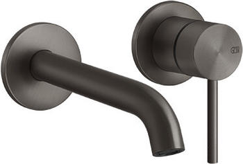 Gessi 316 Flessa Wand-Einhebelmischer Metall schwarz geb&uuml;rstet (54086707)