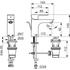 Hansa HansaBasic XL Waschtischbatterie chrom (55502203)