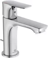Ideal Standard Connect Air Slim Waschtischarmatur mit Ablaufgarnitur, Ausladung 12,5