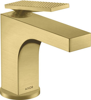 Axor Citterio 90 Einhebel-Waschtischmischer Rautenschliff brushed brass (39001950)