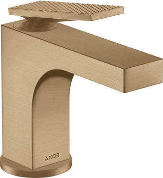 Axor Citterio 90 Einhebel-Waschtischmischer Rautenschliff brushed bronze (39001140)