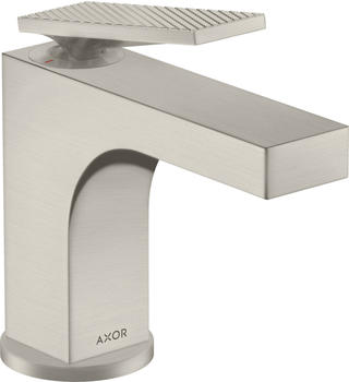 Axor Citterio 90 Einhebel-Waschtischmischer Rautenschliff edelstahl optic (39001800)
