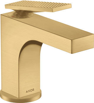 Axor Citterio 90 Einhebel-Waschtischmischer Rautenschliff brushed gold optic (39001250)
