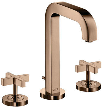 Axor Citterio 170 3-Loch Waschtischarmatur polished red gold (39133300)