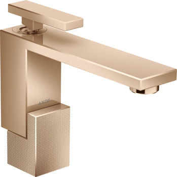 Axor Edge 130 Waschtisch-Einhebelmischer polished red gold (46011300)