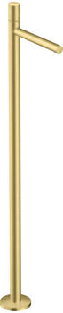 Axor Uno Einhebel-Waschtischmischer bodenstehend brushed brass (45037950)