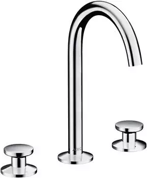 Axor One Select 170 3-Loch mit Push-Open Ablaufgarnitur chrom (48070000)