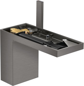 Hansgrohe MyEdition 110 Einhebel-Waschtischmischer ohne Platte brushed black chrome (47032340)