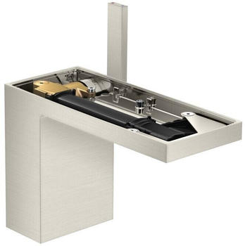 Hansgrohe MyEdition 110 Einhebel-Waschtischmischer ohne Platte edelstahl optic (47032800)
