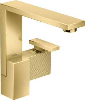 Axor Edge 190 mit Push-Open Ablaufgarnitur polished gold optic (46021990)