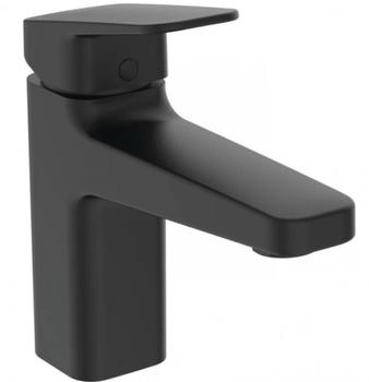 Ideal Standard Ceraplan mit Ablaufgarnitur Sensorfunktion silk black (BD282XG)
