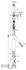 Axor Starck 170 mit Pingriff und Ablaufgarnitur brushed nickel (10123820)