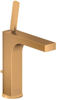 Axor Citterio 160 Einhebel-Waschtischmischer mit Pingriff brushed gold optic (39031250)