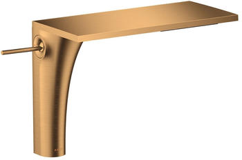 Axor Massaud 220 Einhebel-Waschtischmischer für Aufsatzwaschtische brushed gold optic (18020250)