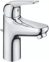GROHE Swift Einhand-Waschtischbatterie 1/2 S-Size, Badarmaturen, 24316001, chrom