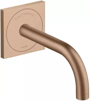 Axor Uno Elektronik-Waschtischmischer 165 mm brushed red gold (38119310)