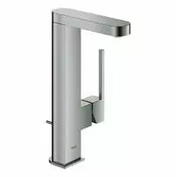 GROHE Plus Einhand-Waschtischbatterie L-Size, Badarmaturen, hard graphite...