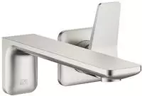 Dornbracht Liss&eacute; Waschtisch-Wand-Einhandbatterie, Badarmaturen, 36861845-06, platin