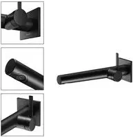 Ixmo Pure Einhebel-waschtischmischer Unterputz, 243mm, - Keuco