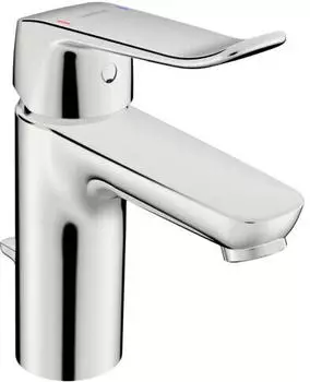 Hansa HansaCare Einhebelmischer Waschtischbatterie Bedienungshebel lang chrom (46012206)