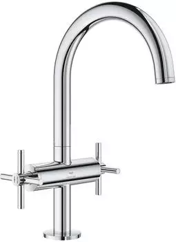 GROHE Waschtisch-Einlochbatterie Atrio DN15 L-Size Kreuzgriff chrom (21144000)