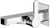 Keuco IXMO Flat Einhebel-Waschtischmischer Unterputz, Ausladung 16,5 cm, eckig,