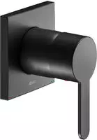 Keuco IXMO Flat Black Selection Unterputz-Einhebelmischer, eckig, Badarmaturen,