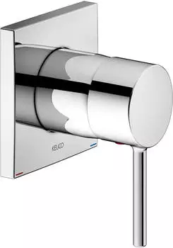 KEUCO IXMO Einhebel-Waschtischarmatur eckig mit Griff Soft verchromt (59551010202)