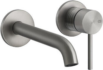 Gessi 316 Trame Wand-Einhebelmischer 171-201mm Edelstahl matt geb&uuml;rstet (54386239)