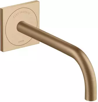 Axor Uno Elektronik-Waschtischmischer 225 mm brushed bronze (38120140)