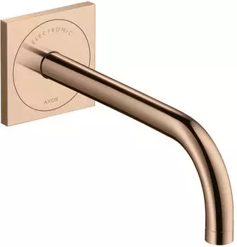 Axor Uno Elektronik-Waschtischmischer 225 mm polished red gold (38120300)