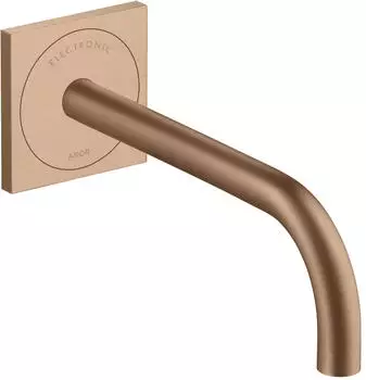 Axor Uno Elektronik-Waschtischmischer 225 mm brushed red gold (38120310)