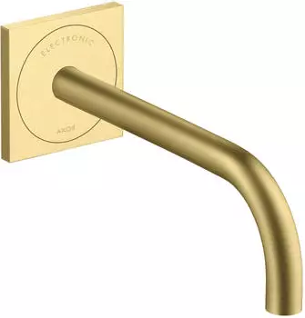 Axor Uno Elektronik-Waschtischmischer 225 mm brushed brass (38120950)