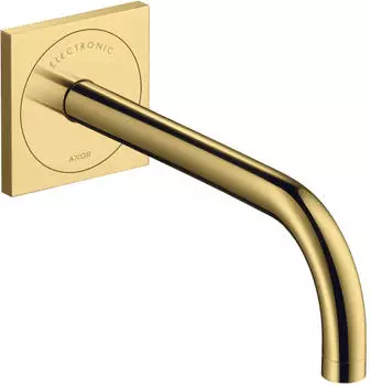 Axor Uno Elektronik-Waschtischmischer 225 mm polished gold optic (38120990)