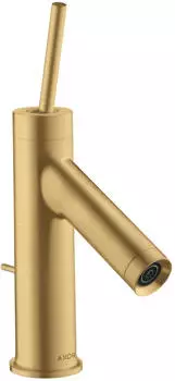 Axor Starck 70 mit Pingriff für Handwaschbecken mit Zugstangen-Ablaufgarnitur brushed gold optic (10116250)