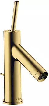 Axor Starck 70 mit Pingriff für Handwaschbecken mit Zugstangen-Ablaufgarnitur polished gold optic (10116990)