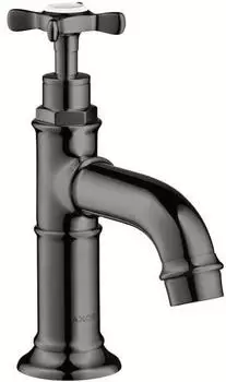 Axor Montreux 50 mit Kreuzgriff ohne Ablaufgarnitur polished black chrome (16530330)