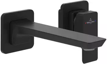 Villeroy & Boch Subway 3.0 Einhebel-Waschtischarmatur ohne Ablaufgarnitur matt black (TVW112007000K5)