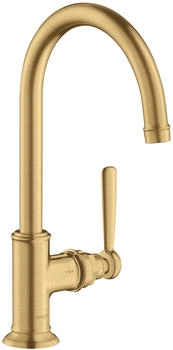 Axor Montreux 210 Einhebel-Waschtischmischer mit Hebelgriff brushed gold optic (16518250)