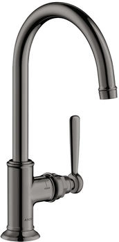 Axor Montreux 210 Einhebel-Waschtischmischer mit Hebelgriff polished black chrome (16518330)