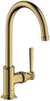 Axor Montreux 210 Einhebel-Waschtischmischer mit Hebelgriff polished gold optic (16518990)