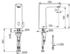 Hansa Waschbeckenarmatur Electra Chrom 93602219