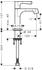 Axor Citterio M Standventil 90 ohne Ablaufgarnitur polished black chrome (34130330)