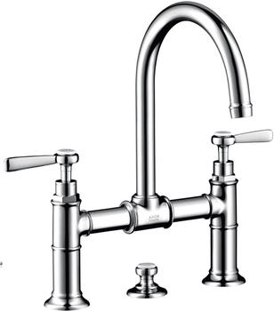 Axor Montreux 220 2-Griff Waschtischarmatur edelstahl optic (16511800)