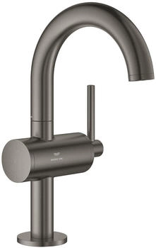 GROHE Einhand-Waschtischbatterie Atrio M-Size hard graphite geb&uuml;rstet (24363AL0)